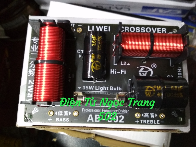 Mach phân tân loa liwei 502 - 2 chiếc