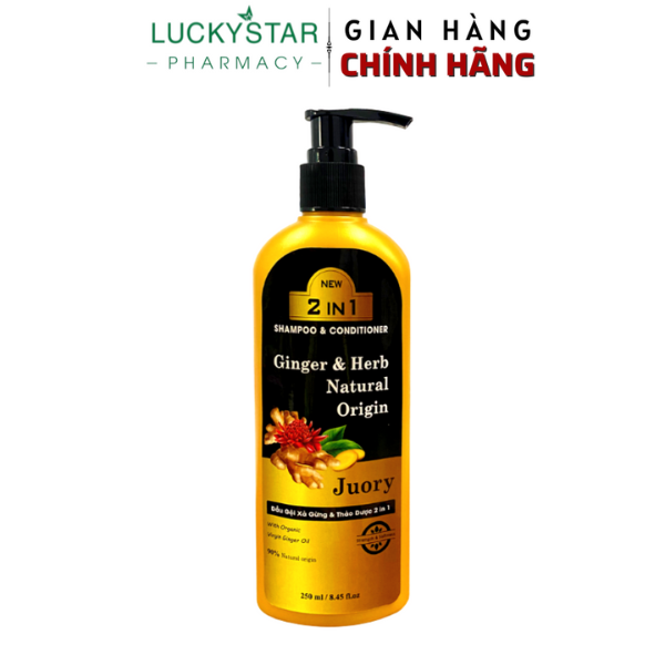 Dầu Gội Gừng và Thảo Dược Lucky Star