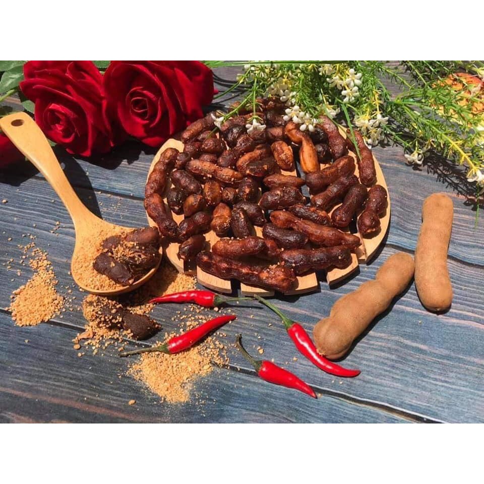 Me Lào Muối Tôm Hũ 500G Cực Ngon