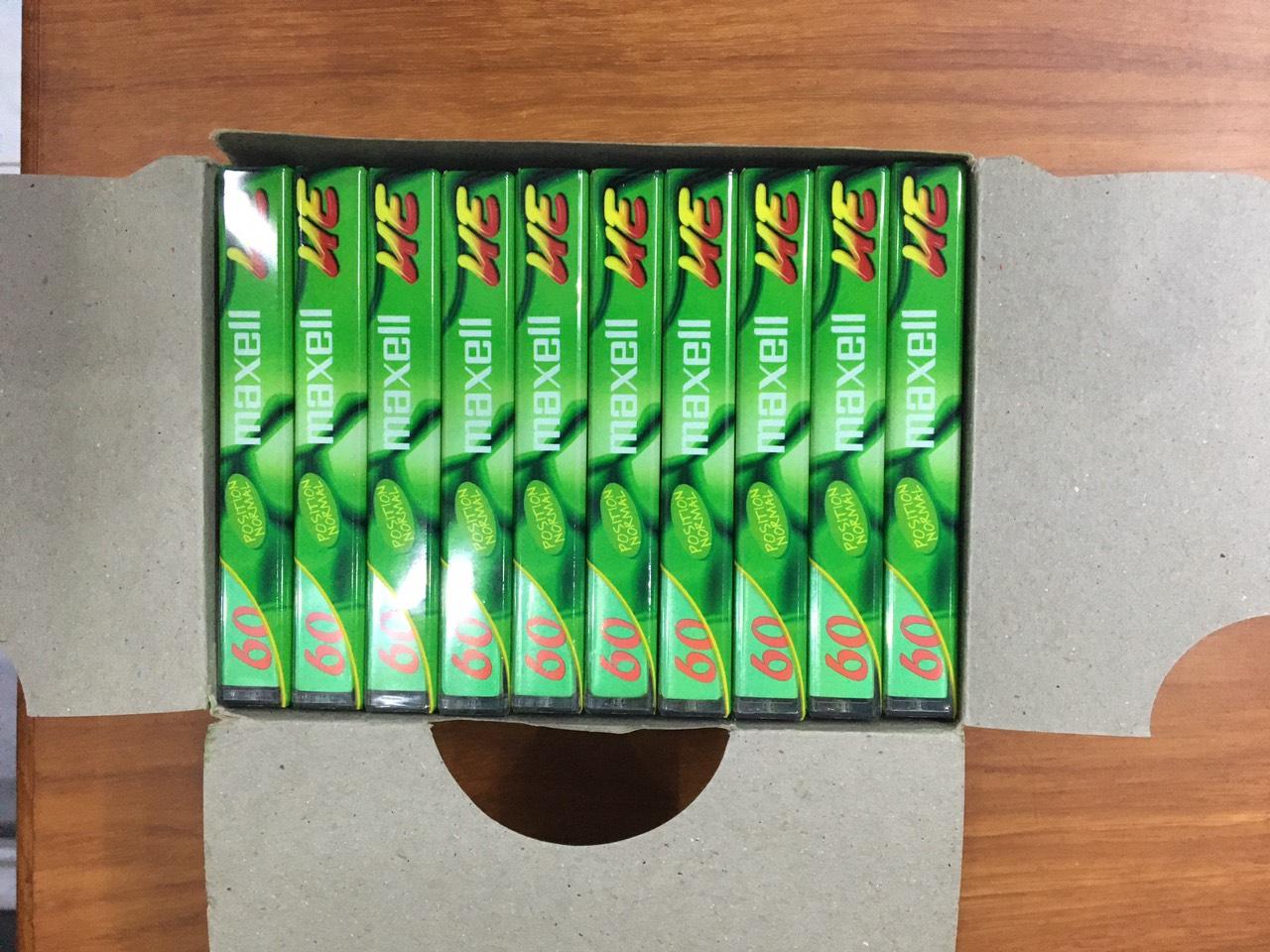[MDCD] Hộp 10 Băng Trắng MX 60 phút
