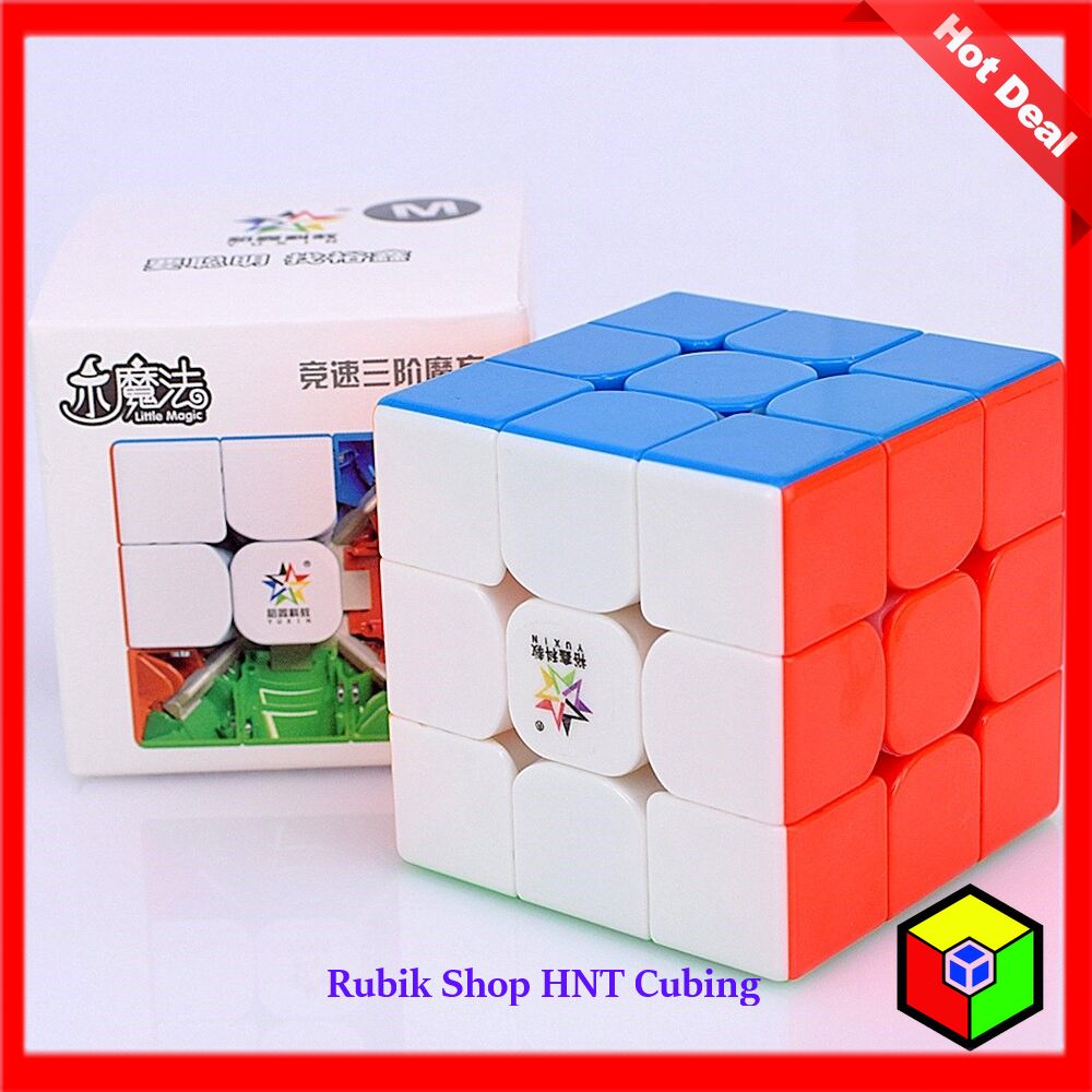Rubik 3x3 Yuxin Little Magic M 2020 Nam Châm Hãng Mod (Nhựa Mới)