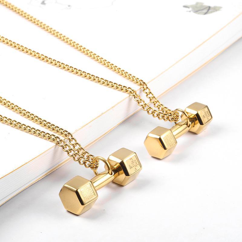 Dây Chuyền Nam Nữ Quả Tạ Cực Chất DCNAM-22