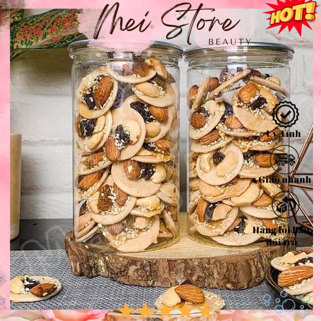 [GIẢM 5% ĐƠN 129K]Bánh Đồng Tiền Mix Hạt Điều 350g