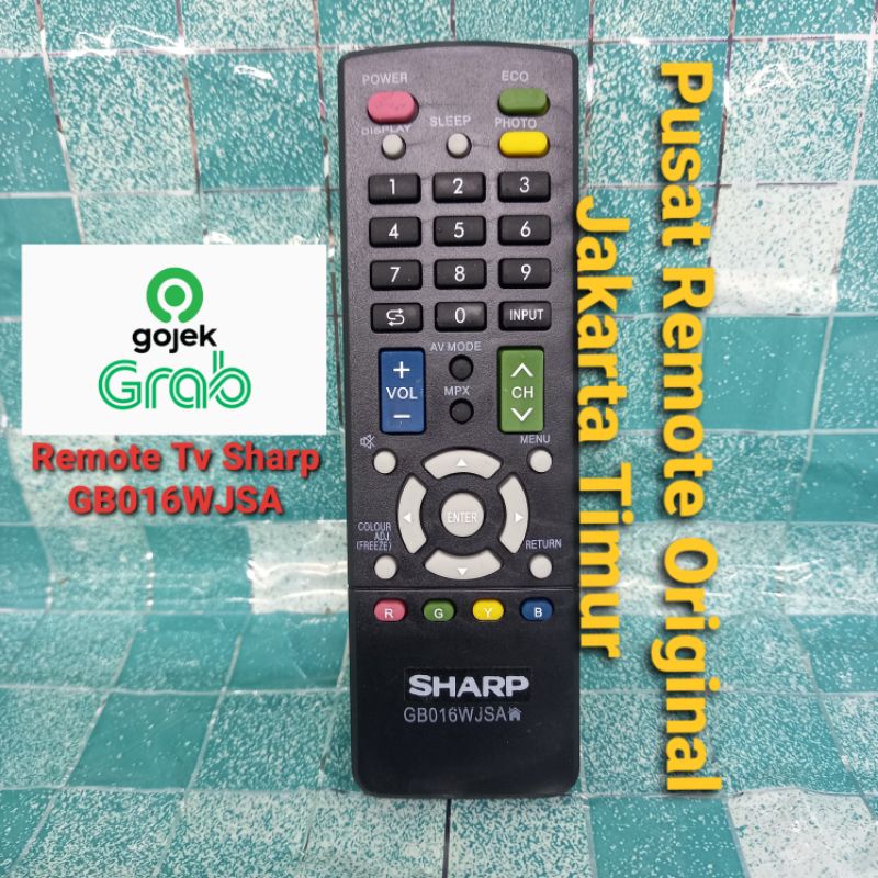 Remote control tv sharp led lcd gb016wjsa