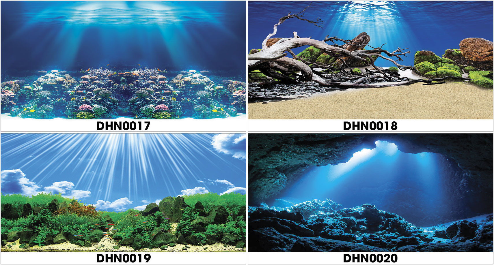 Tranh 3D hồ cá - DHN
