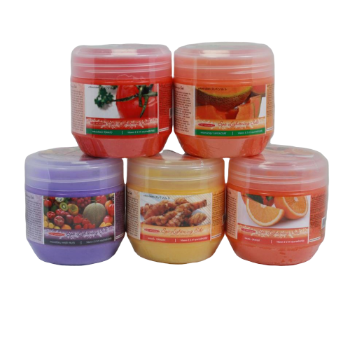 Muối Tắm Trắng Tẩy Tế Bào Chết ,Chiết Xuất Từ Hoa Quả Tự Nhiên Carebeau Spa Lightening Salt Thái Lan 700g