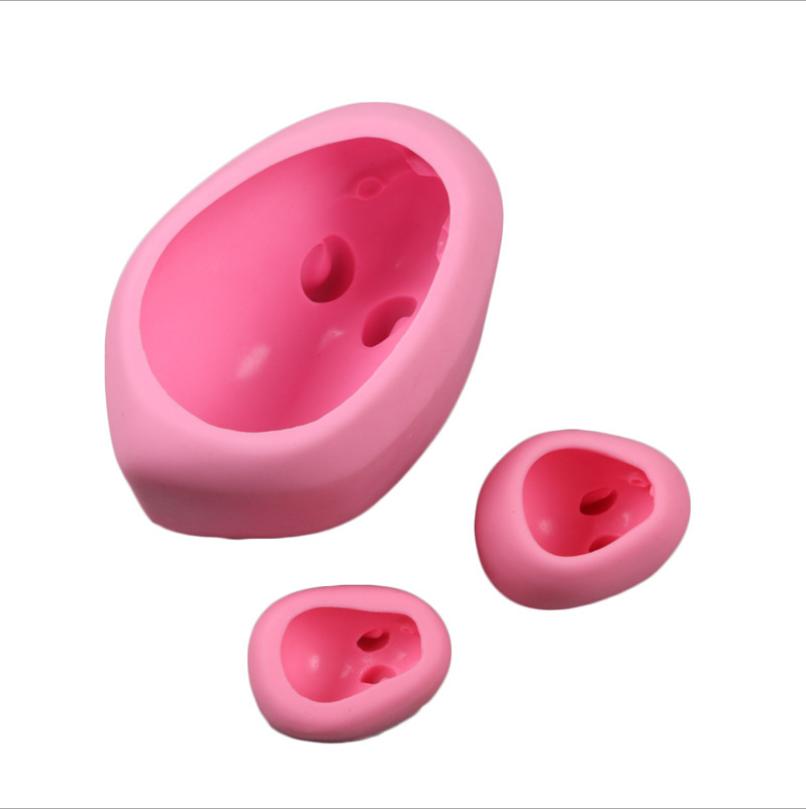 Khuôn silicon 3D mẫu con thỏ