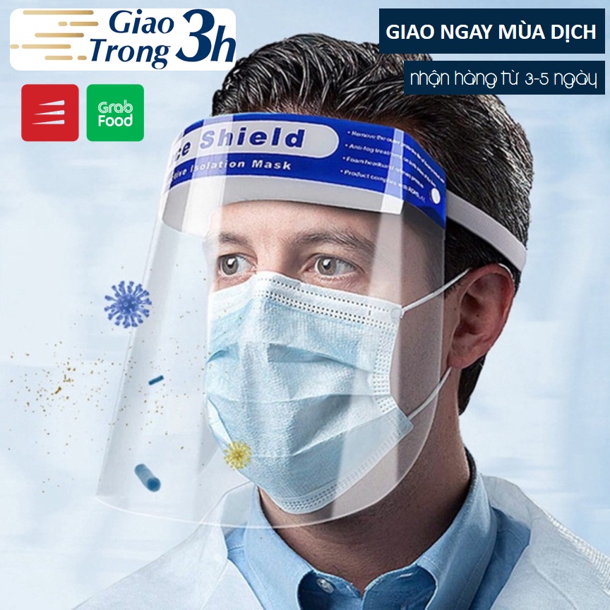 Kính Chống Giot Bắn , Kính Phòng Dịch Face shield