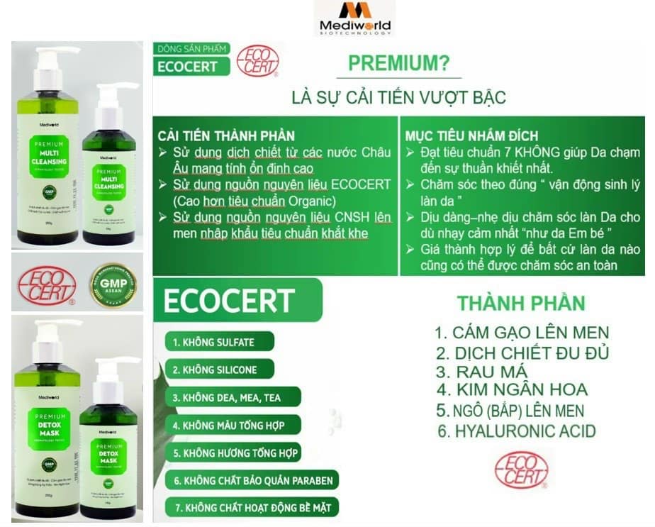 Sữa rửa mặt Premium Multi cleansing 150g / Mediworld