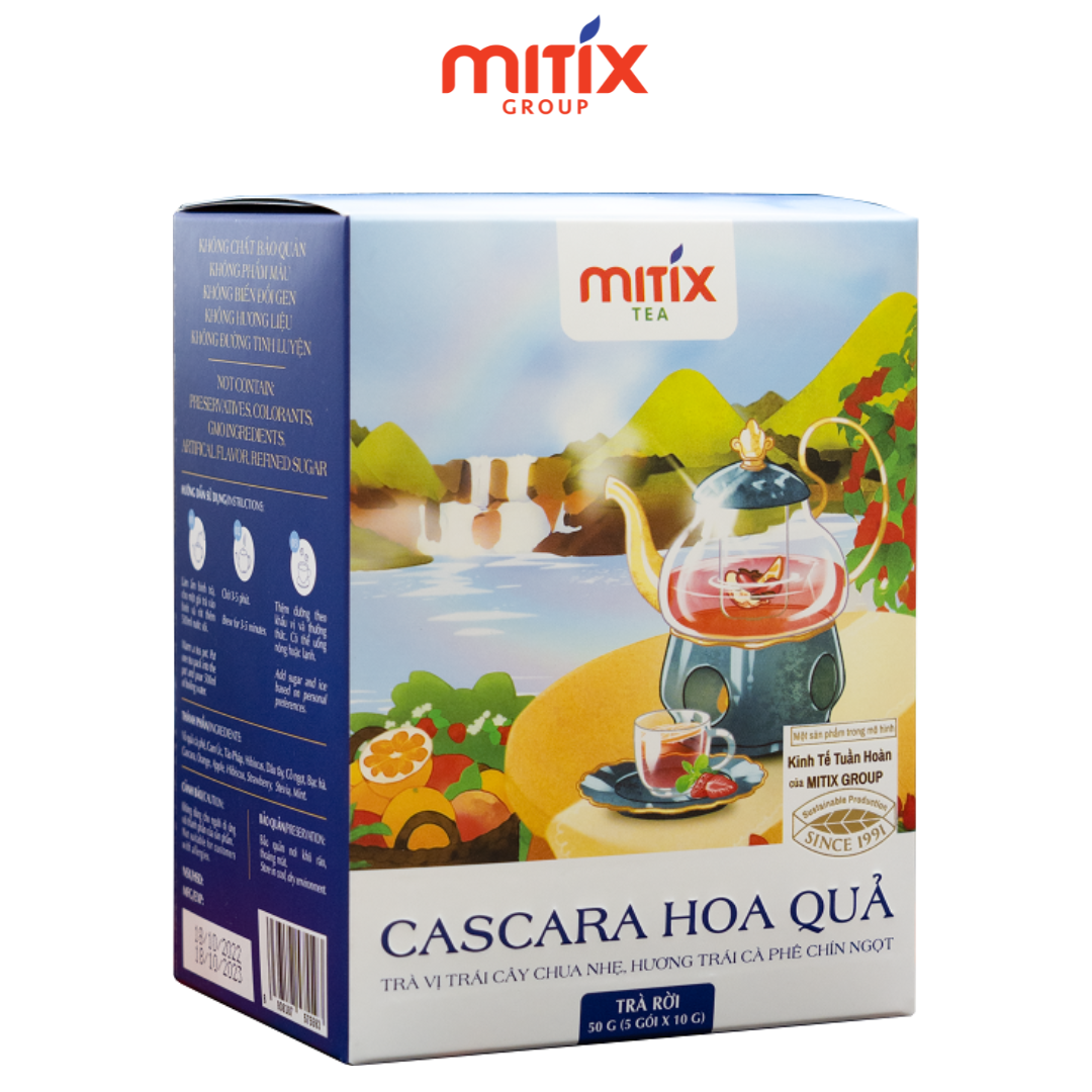 Mitix Tea Trà Cascara hoa quả hộp 50gr