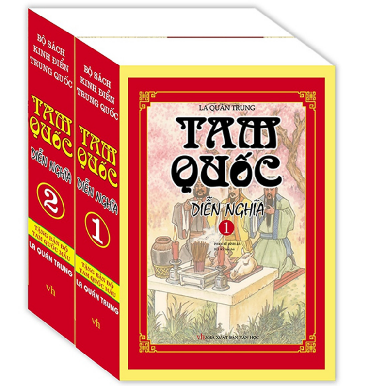 Tam quốc diễn nghĩa tặng bản đồ tam quốc