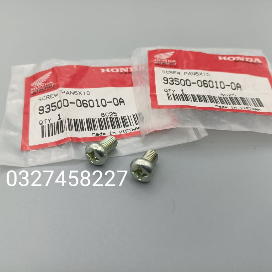 2 ốc bắt ổ khóa xe dream zin honda