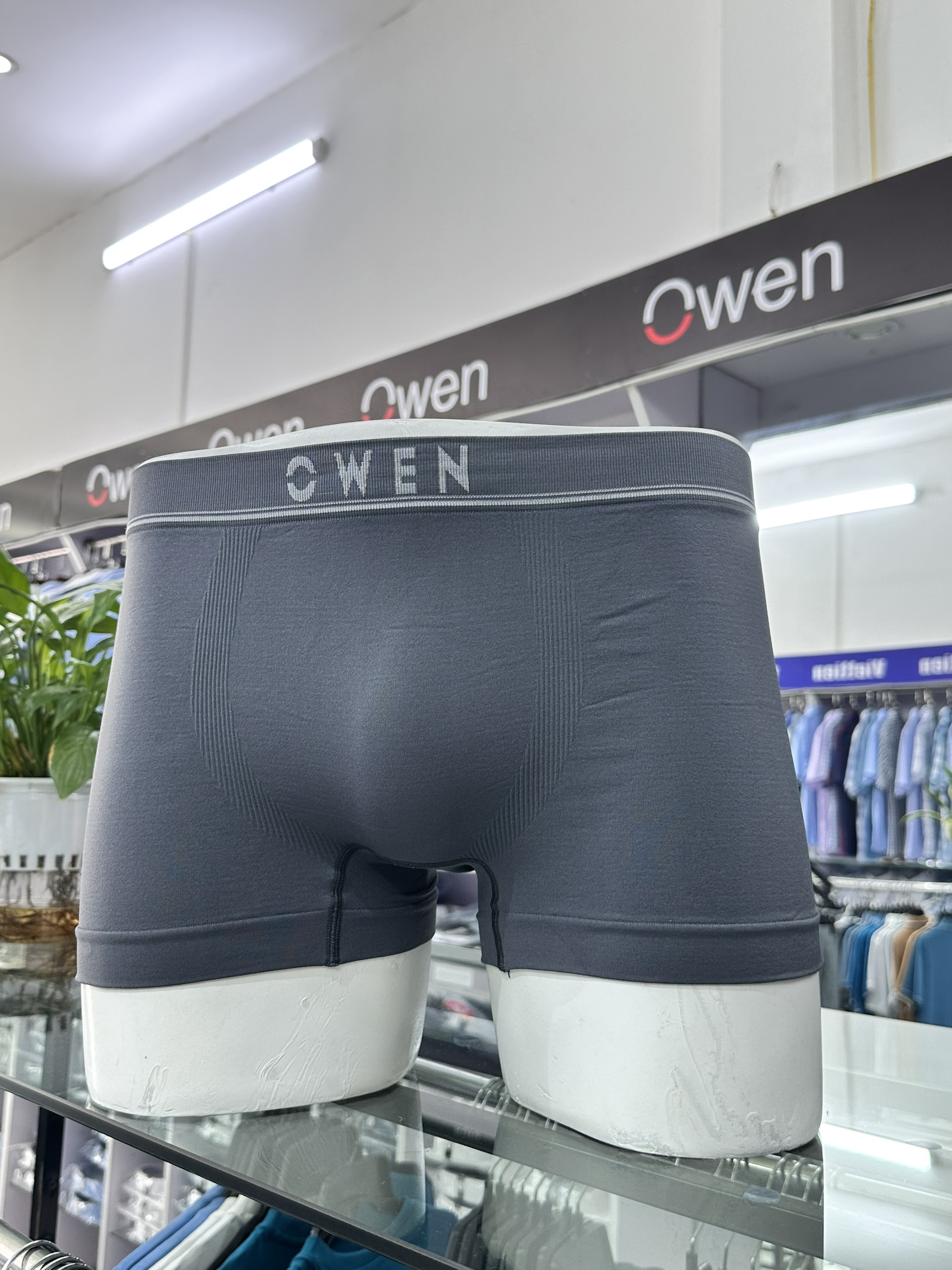 OWEN- Quần lót đùi nam, sịp đùi, boxer Owen thoáng khí, không xù