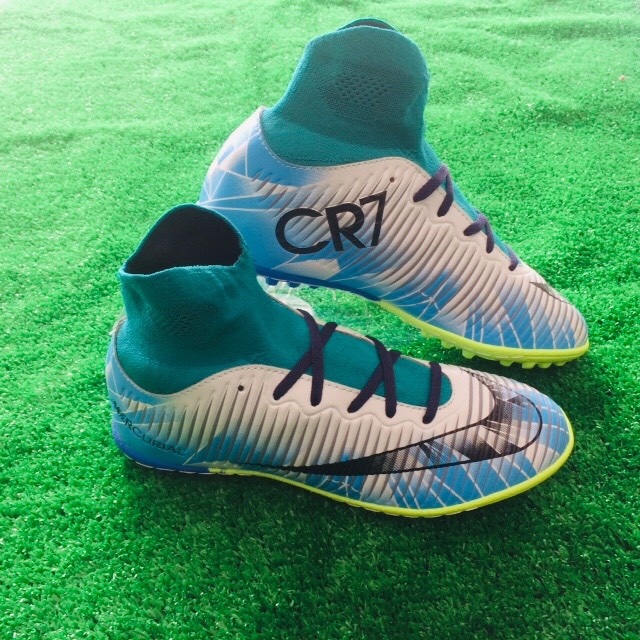 [HCM]Giày đá banh giày đá bóng cổ cao CR7: khâu full đế