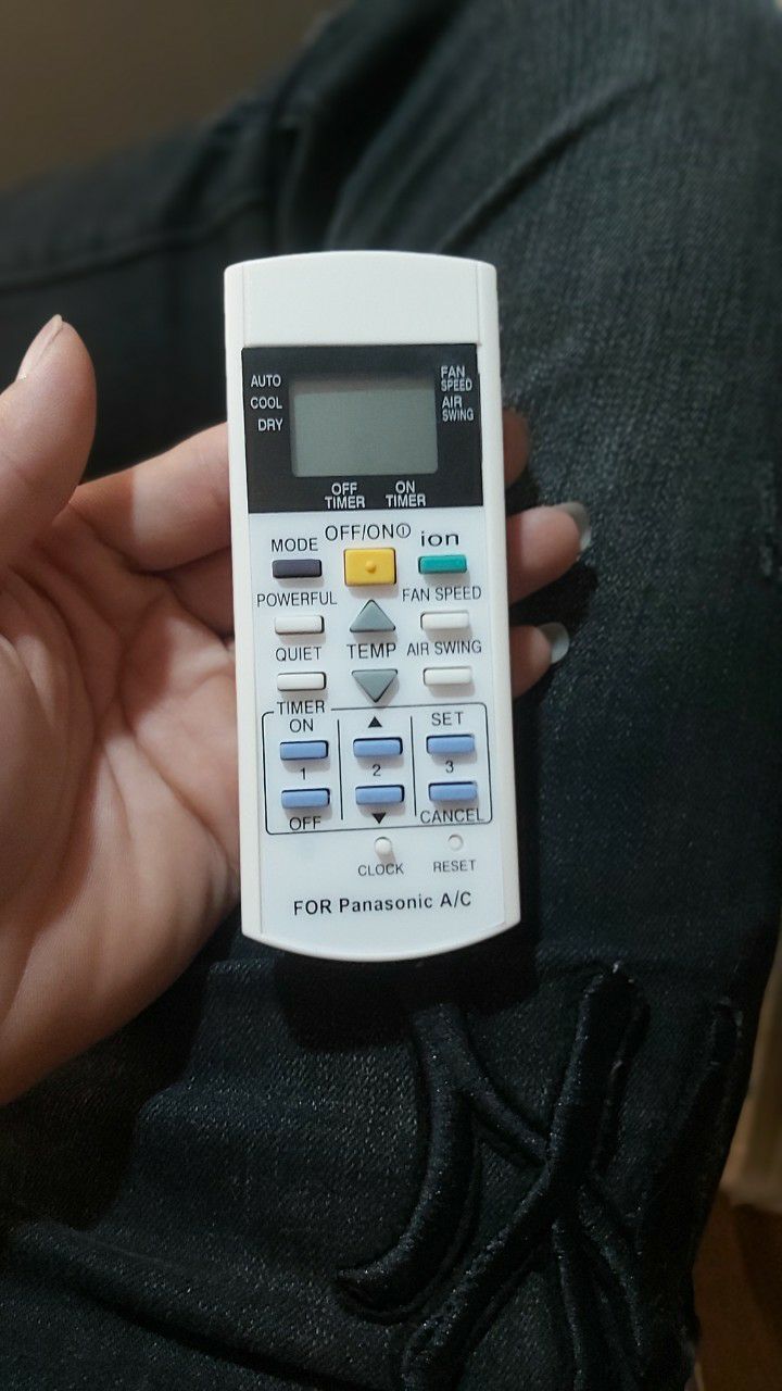 điêu khiên điều hoa panasonic ion