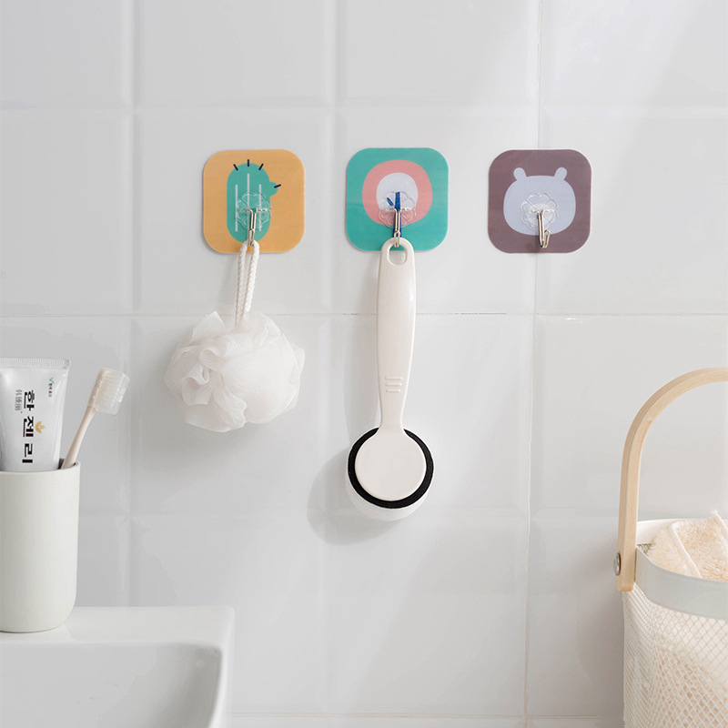 Móc treo đồ dán tường đa năng- Loại có hình