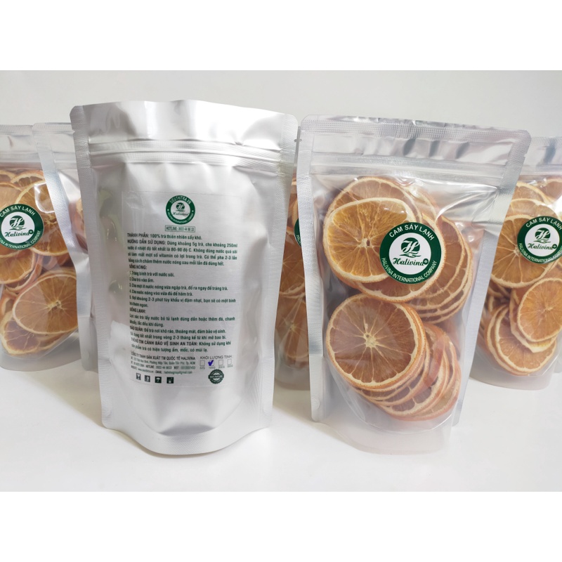 Cam Sấy Lạnh Túi Zip 100g