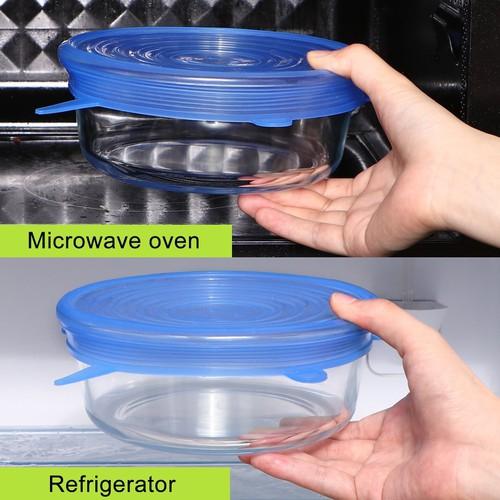 Bộ 6 Nắp Đậy Silicon