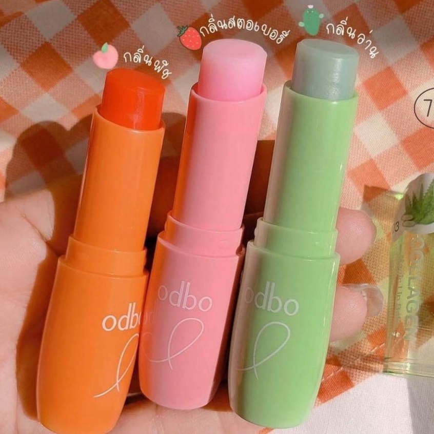 Son Dưỡng Có Màu Odbo Collagen Magic Lip Balm