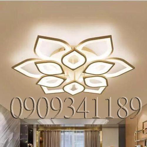 ĐÈN LED MÂM CÁNH SEN LÁ LỚN VÀ NHỎ