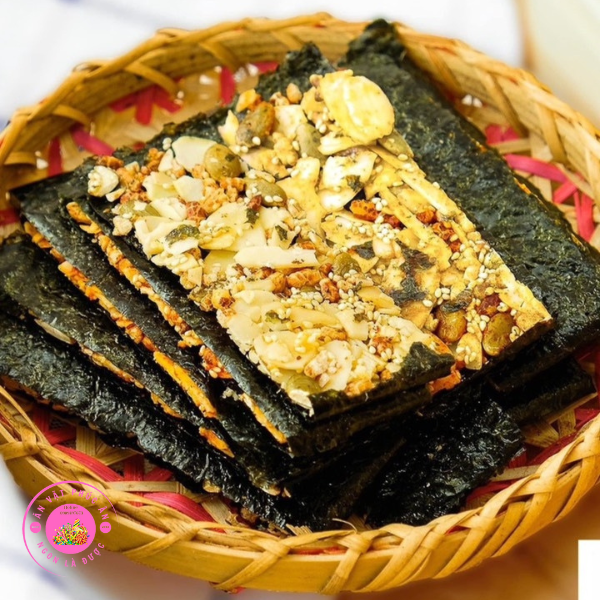 Rong Biển kẹp hạt dinh dưỡng ( túi 500g )
