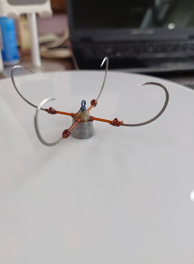 lưỡi câu tứ cỡ 9 các phom dáng