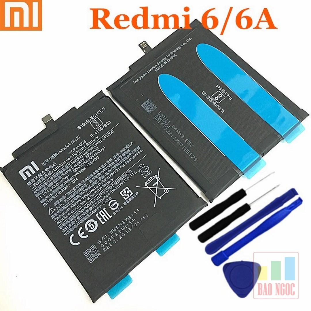Pin Xiaomi Redmi 6 / Redmi 6A ( Pin Xiaomi BN37 )
