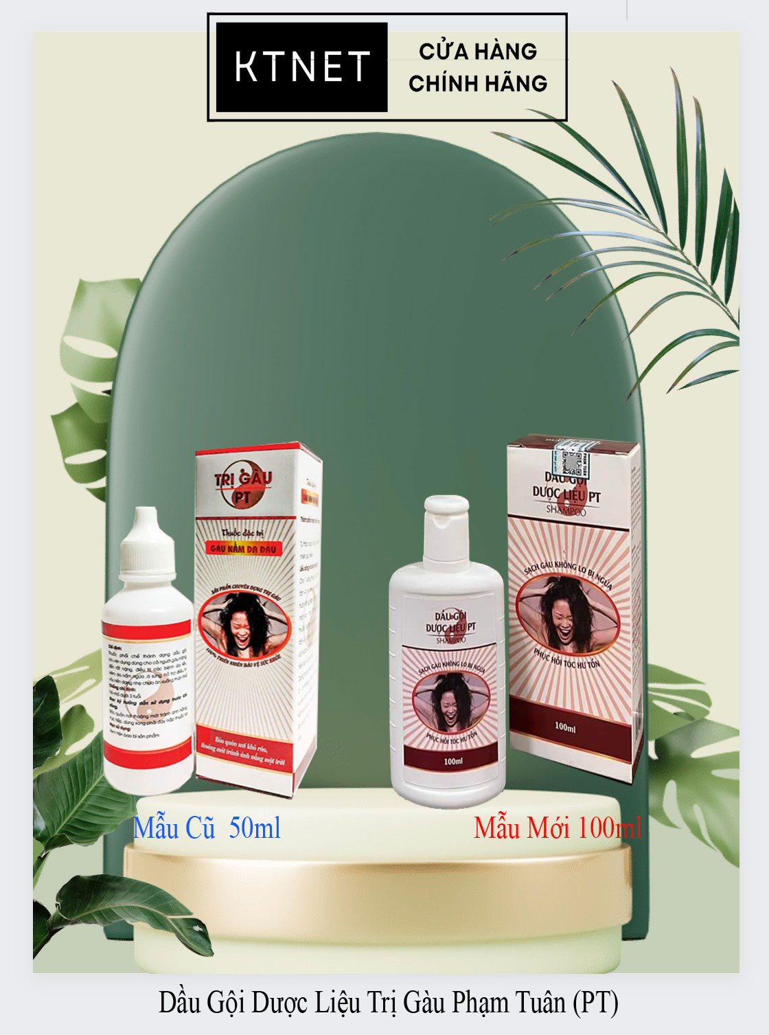 Dầu Gội Trị Gàu Nấm Da Đầu Phạm Tuân