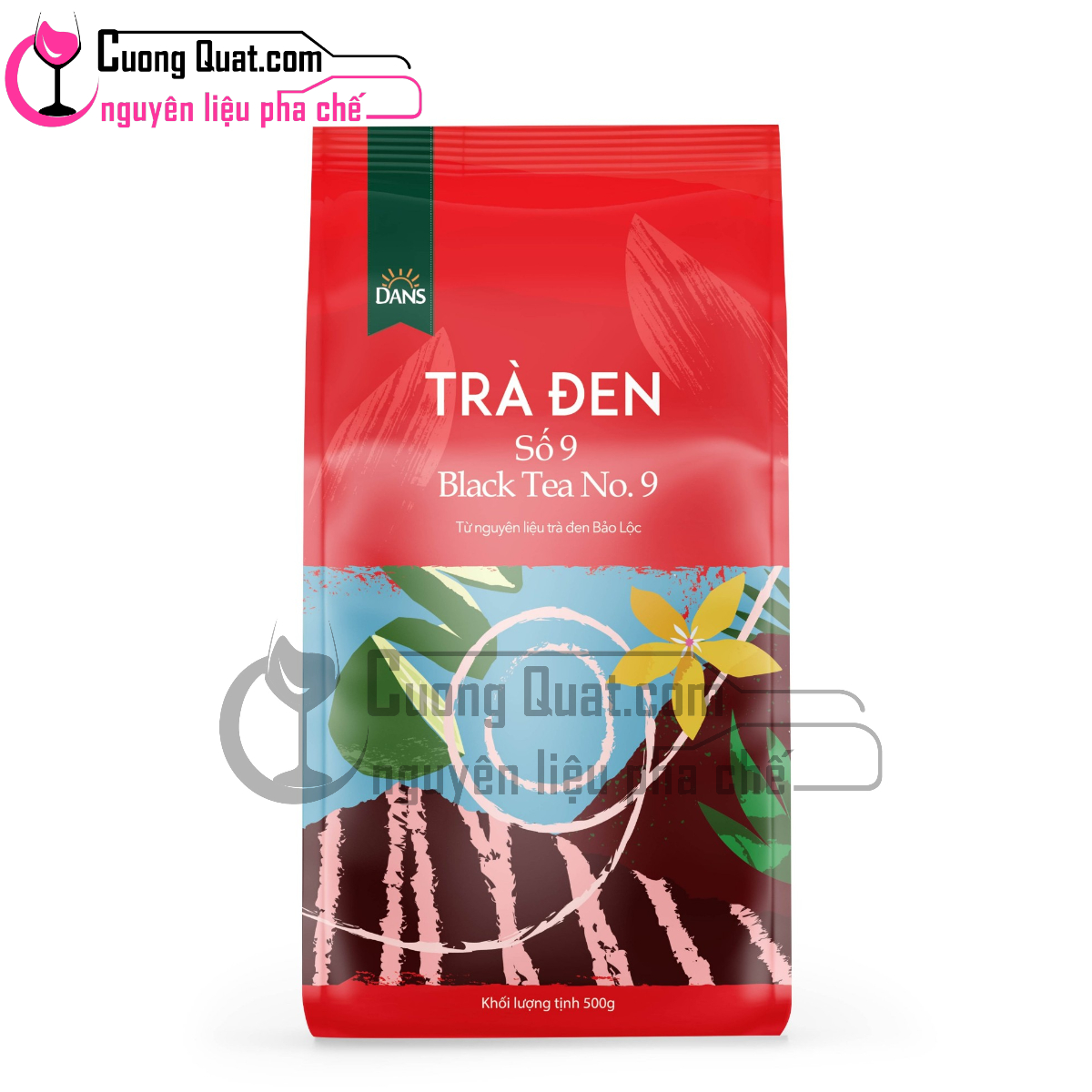 Black Tea No. 9 Dans 500Gr Pack - Strong Traditional Tea Flavor