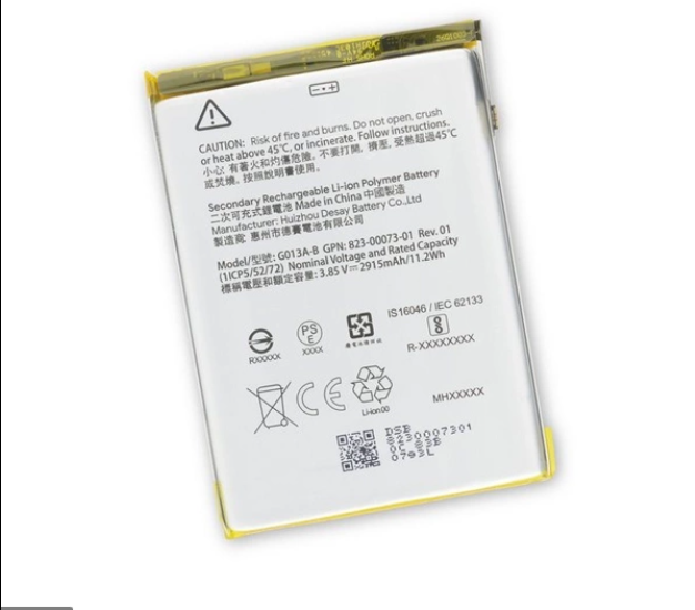 Pin máy google Pixel 3 (5.5”) G013A dung lương pin 2915 mAh