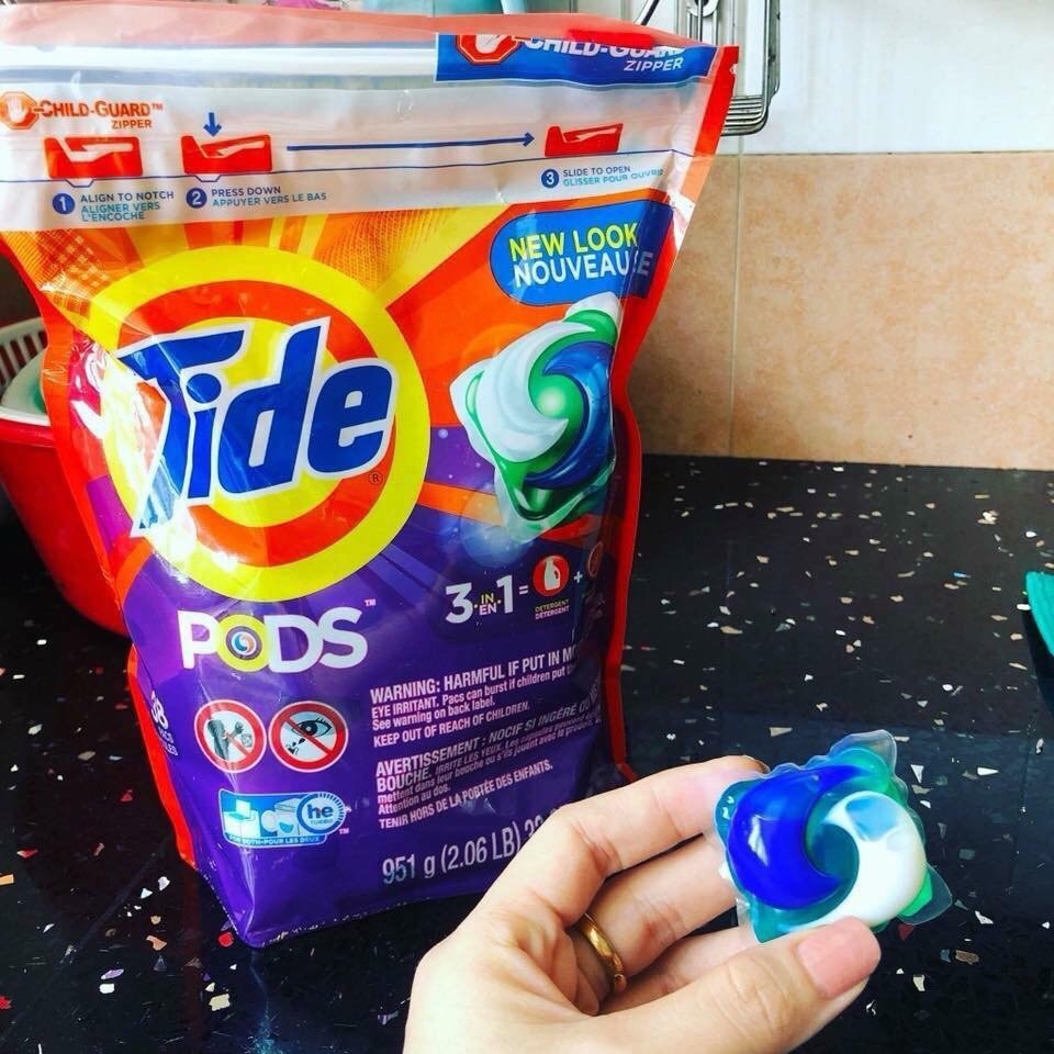 Viên giặt Tide túi 42 viên
