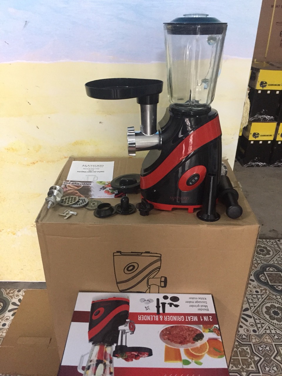 máy xay đa năng MATSUKO giá cực sốc 1.350.000đ