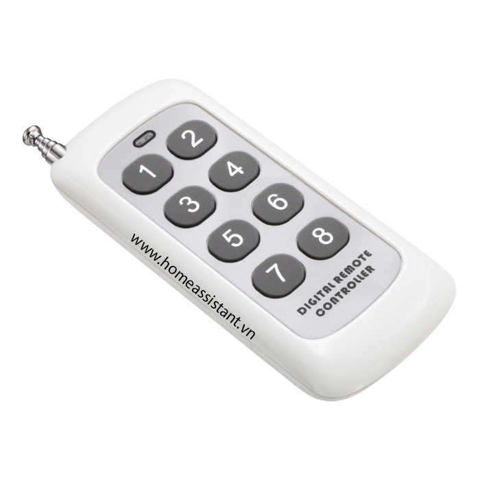 Remote Control 8 Button RF 433MHz R1.8