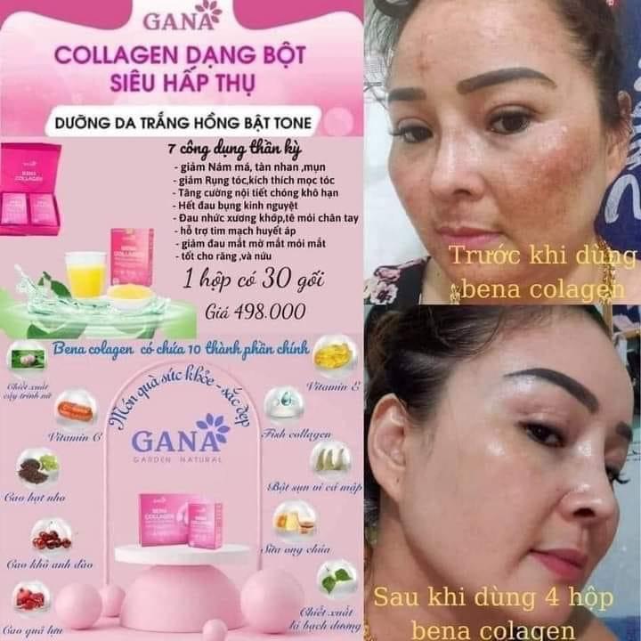 COLLAGEN BENA GANA hộp 30 gói[Chính hãng]