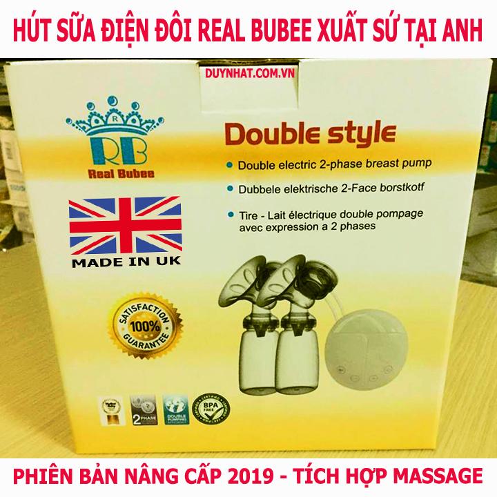 DỤNG CỤ HÚT SỮA REAL BUBEE ANH QUỐC