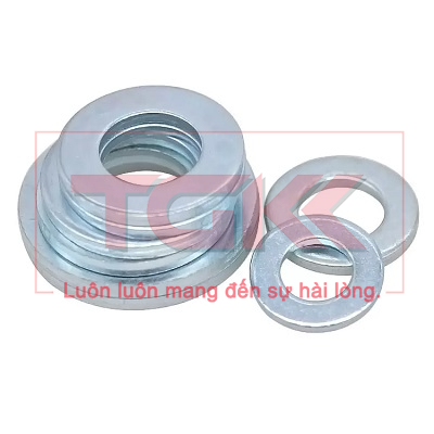 Long đen phẳng inox 304 - DIN125