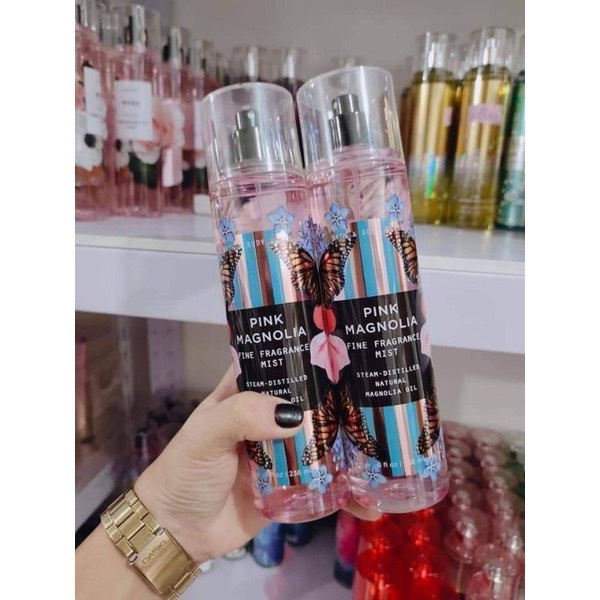 [BD] Xịt thơm body mist toàn thân Pink Magnolia