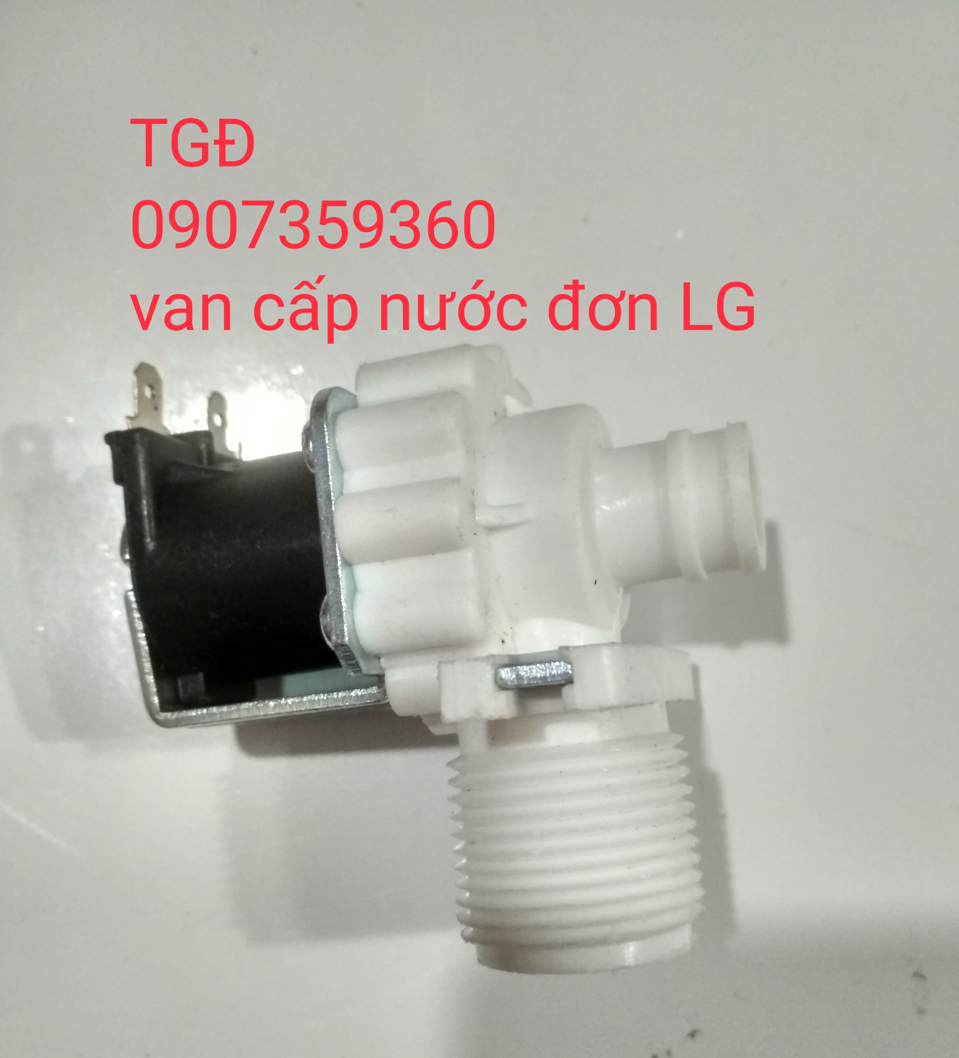 Van cấp nước đơn máy giặt LG