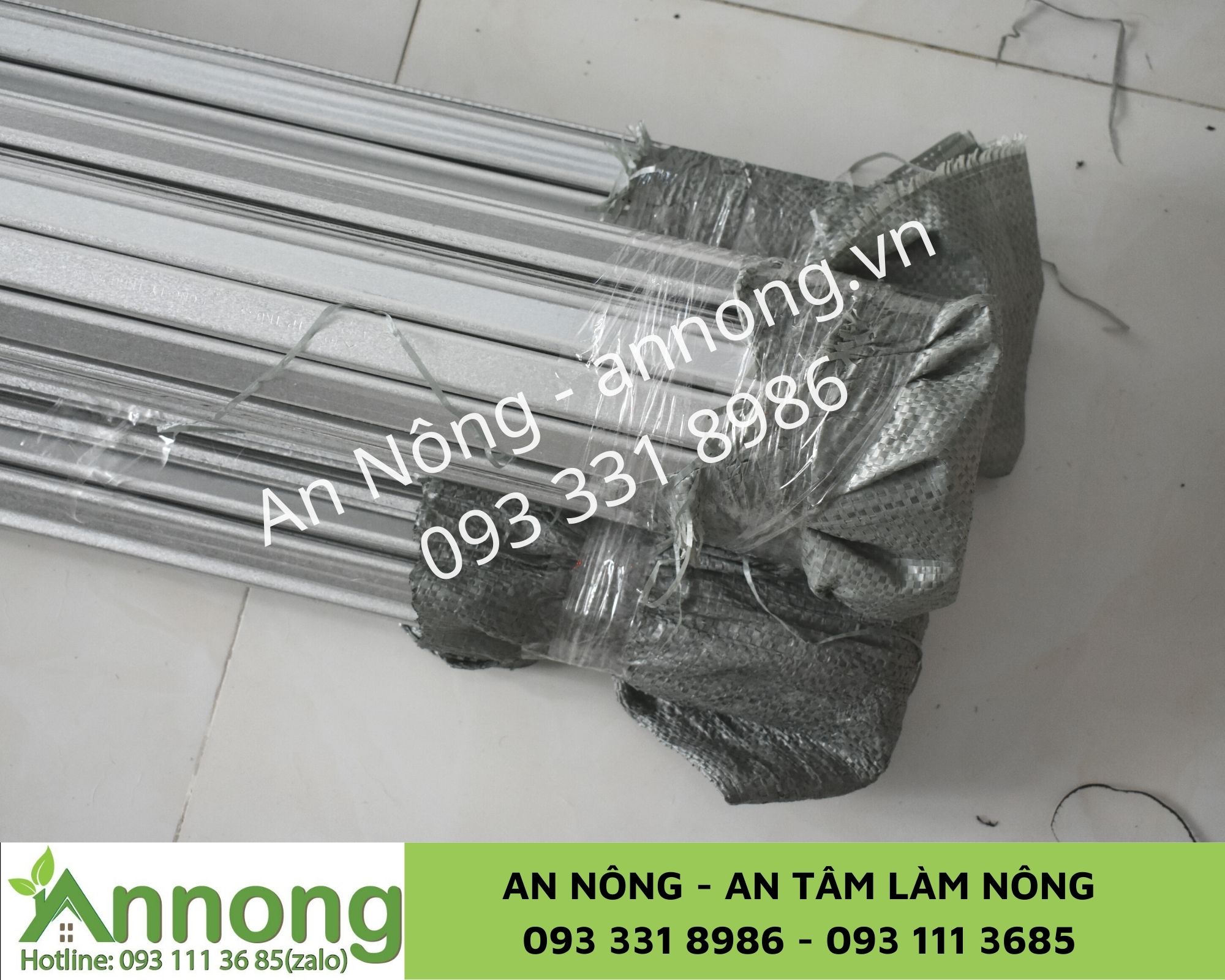 Combo 20m /30/50m Nẹp Ziczac Nhà Kính (Bao Gồm Nẹp C Và Lò  Xo Ziczac - tặng kèm ốc bắn nẹp)
