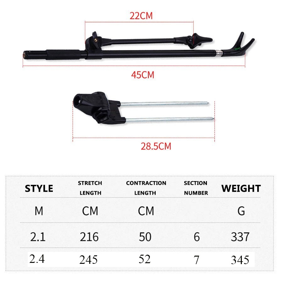Chống cần Câu Đài Câu Đơn Cao Cấp Ultra Light  (cam kết đổi trả trong 2 tuần đầu)