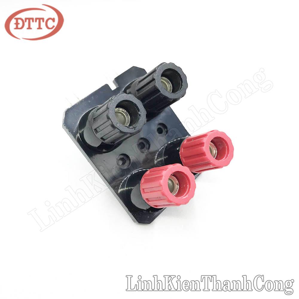 Cọc Đấu Dây Loa 4P WP4-10A 2 Hàng