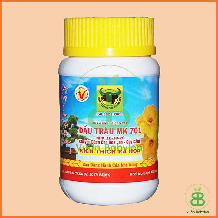 Phân Bón Đầu Trâu 701 Kích Thích Ra Hoa 100Gr