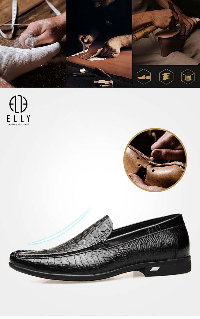 [Brand Day] Giày nam da thật ELLY HOMME – EGTM4