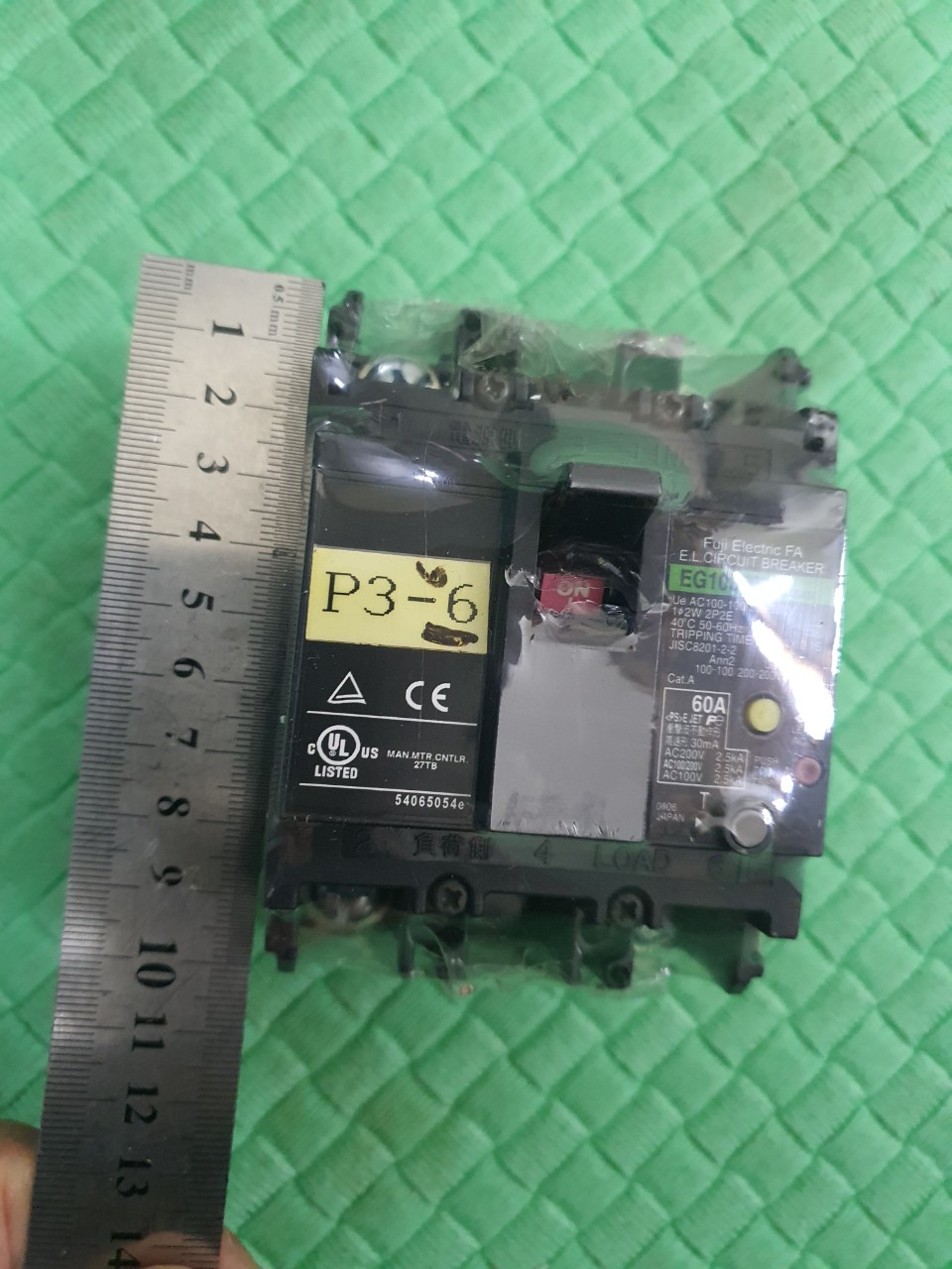 CB CHỐNG GIẬT NHẬT 60A LẮP 220V 1 PHA