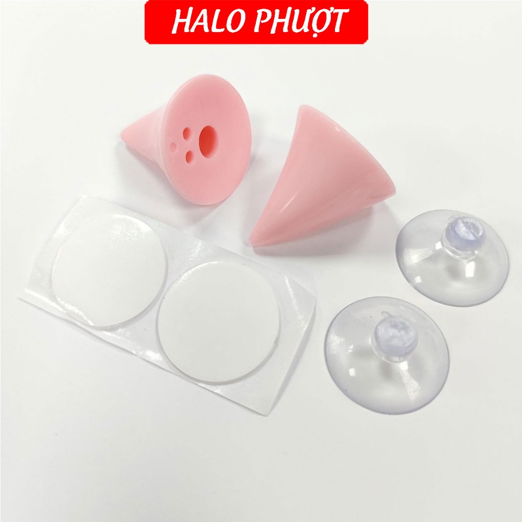 (1 cặp - Tặng keo) Sừng mini gắn nón bảo hiểm (không có nón)