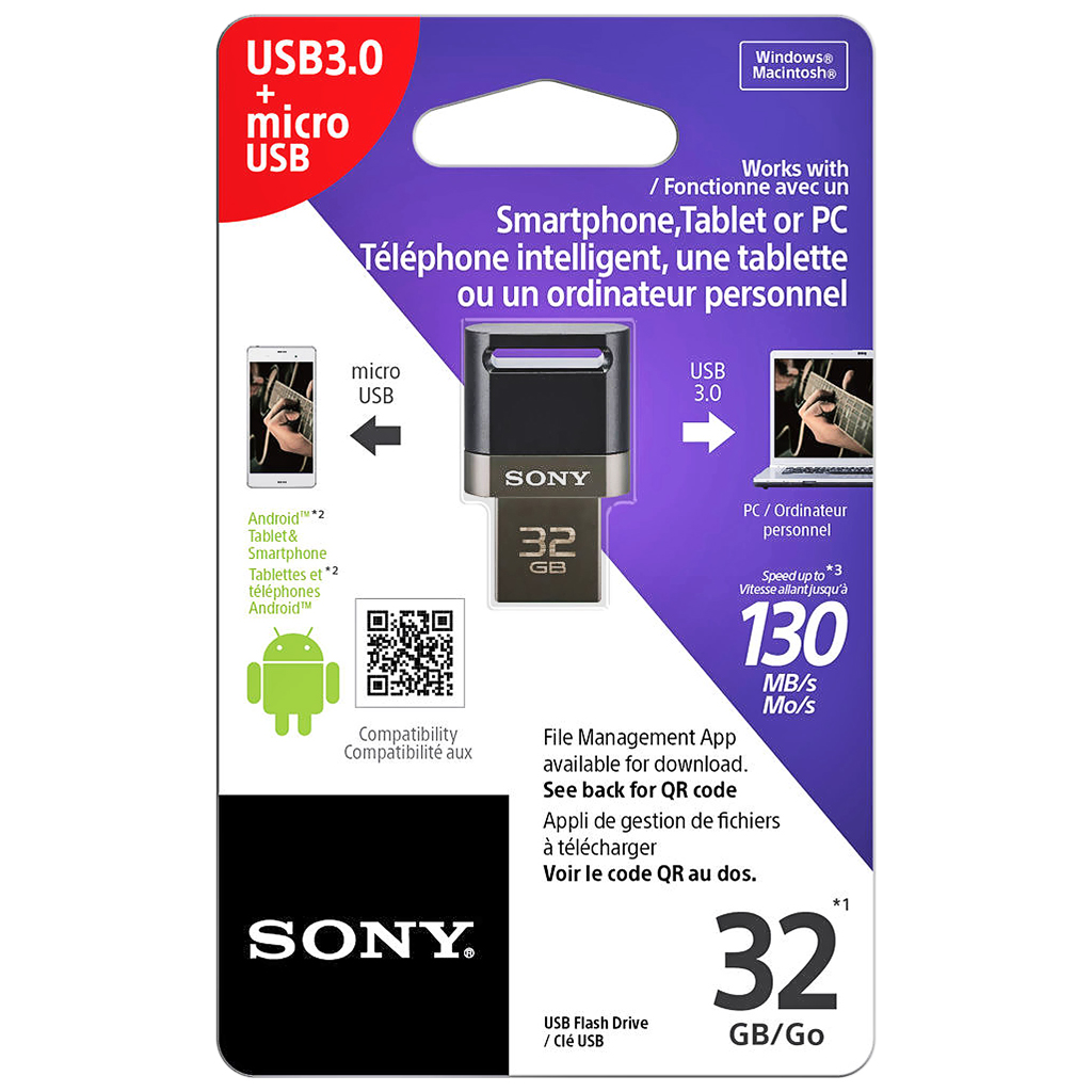 USB 32GB Sony USM32SA3/B2 E