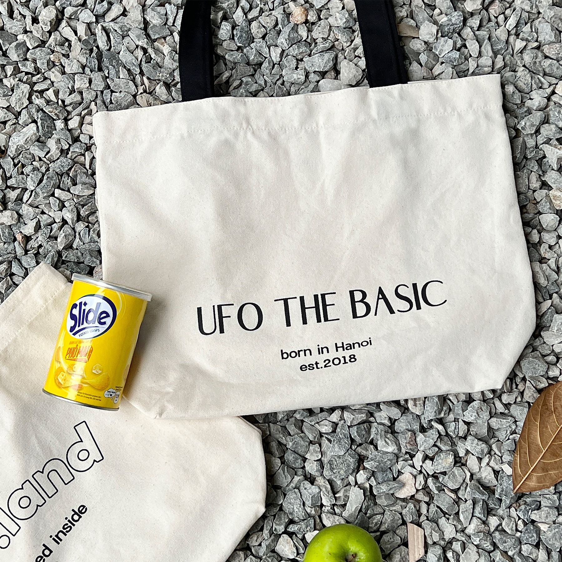 [Nhập LAZLOOK99 GIẢM 100K/500K] Túi Big Tote vải bố dày dặn size lớn - by ufo.thebasic