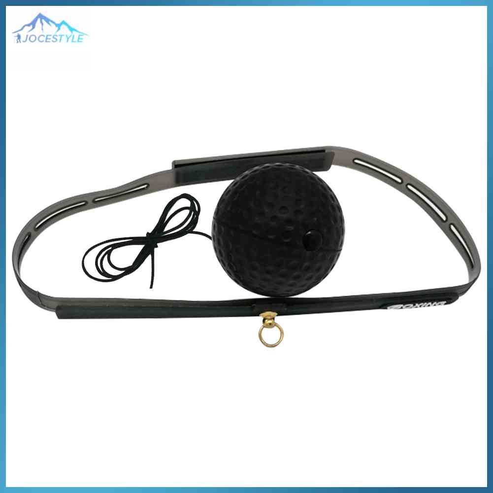 3pcs Punching Speed Boxing Rubber Ball for Training Reaction with Sweatband