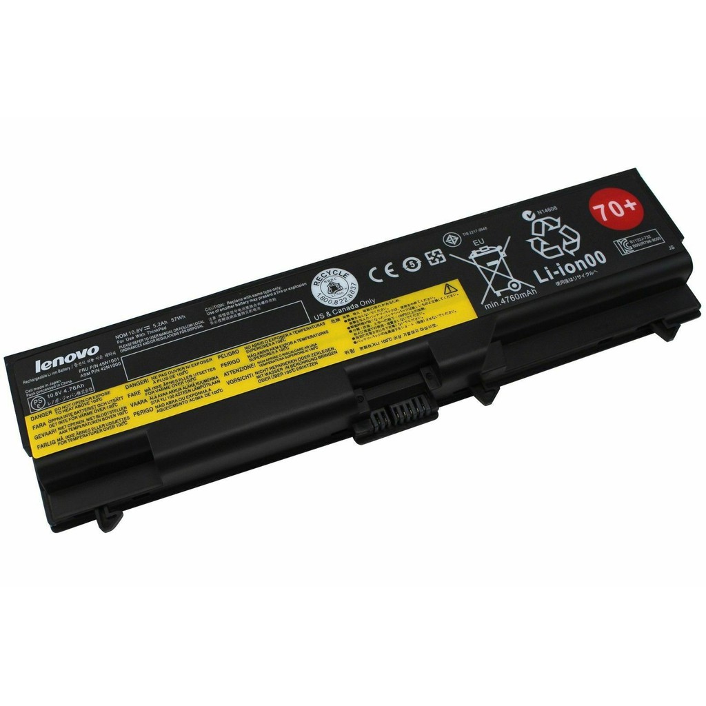 [HCM]Pin cho Laptop IBM Lenovo Thinkpad T410 T420 T510 T520 E520 W510 W520 ThinkPad SL410 SL510 mã pin 70+ Hàng Mới