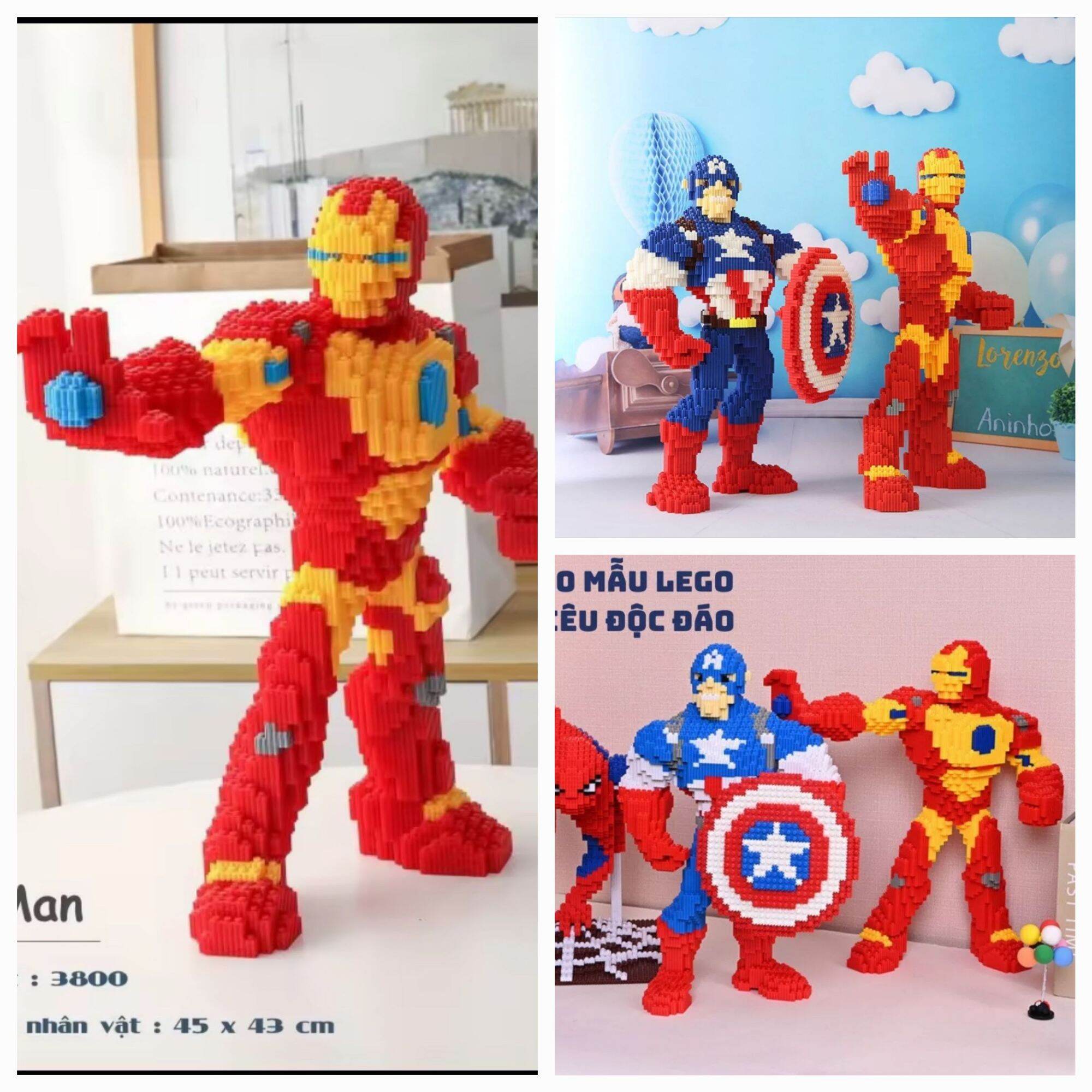 BỘ LEGO LẮP RÁP MÔ HÌNH NGƯỜI SẮT